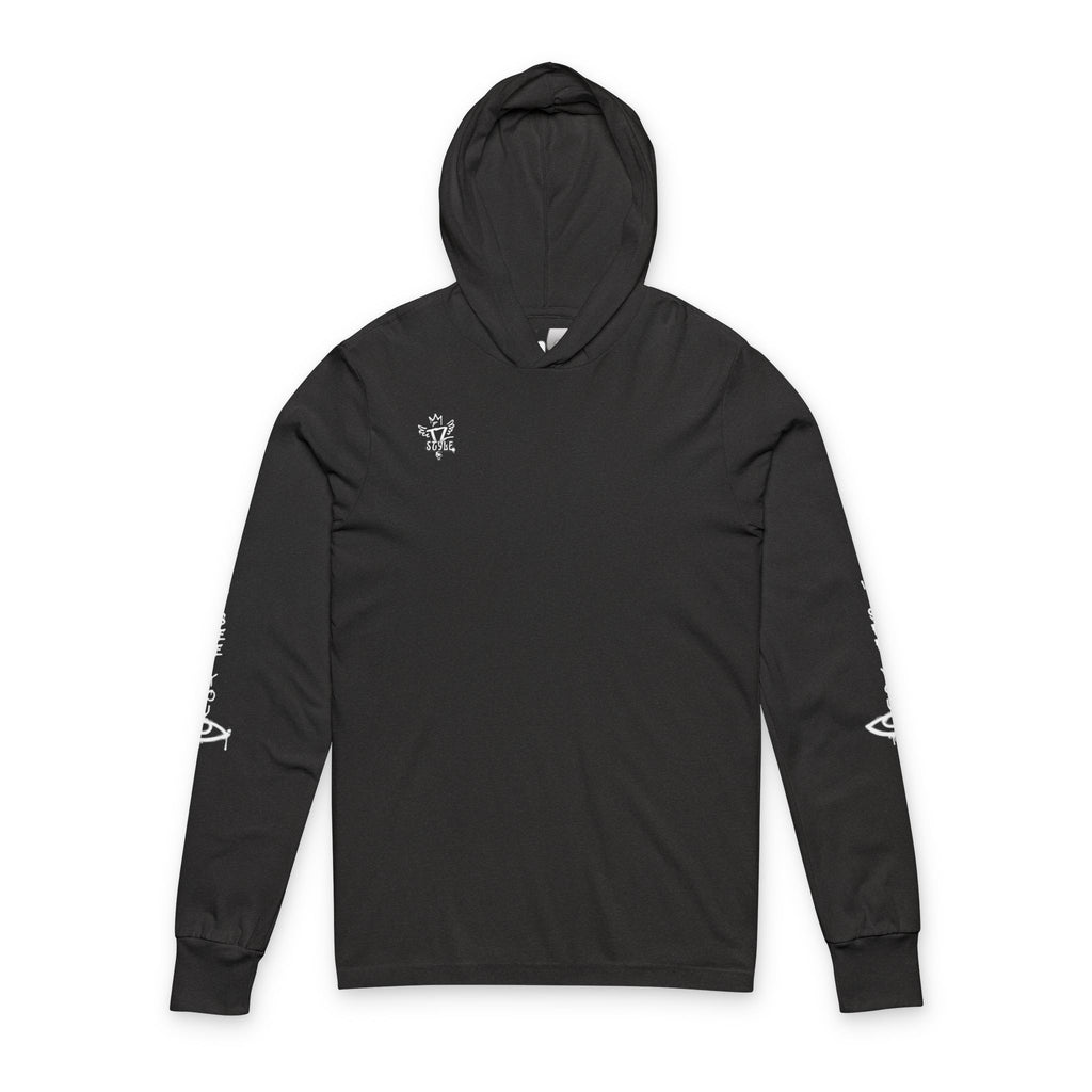 Flexing Hooded Long Sleeve Tee — Tzstyle
